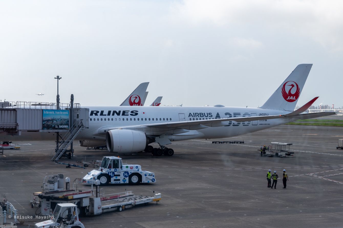 羽田空港の滑走路
