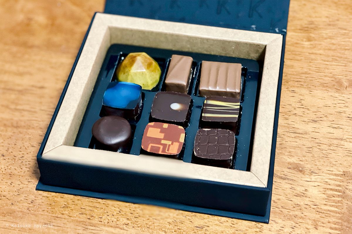 Franck Kestenerのチョコレート（内部）