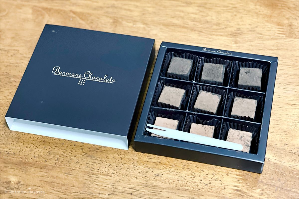 Barmans Chocolateのチョコレート