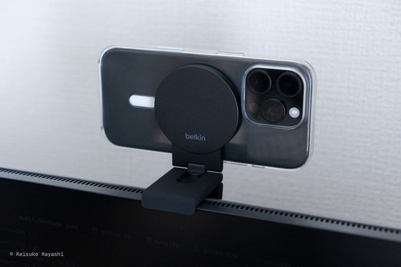 iPhone MagSafeマウント｜Belkin