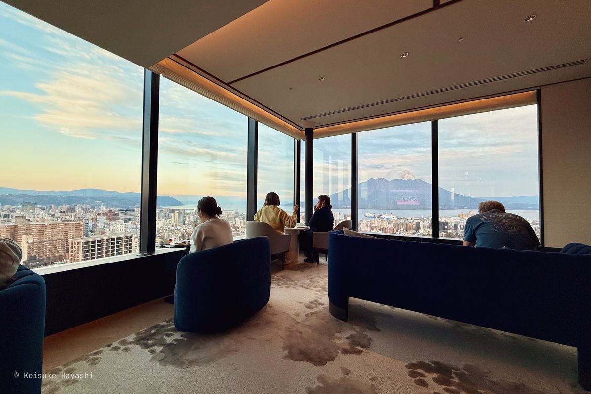 シェラトン鹿児島のラウンジ