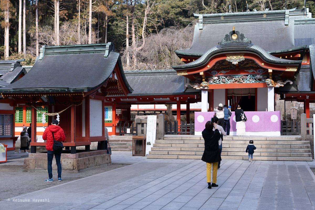 霧島神宮の拝殿